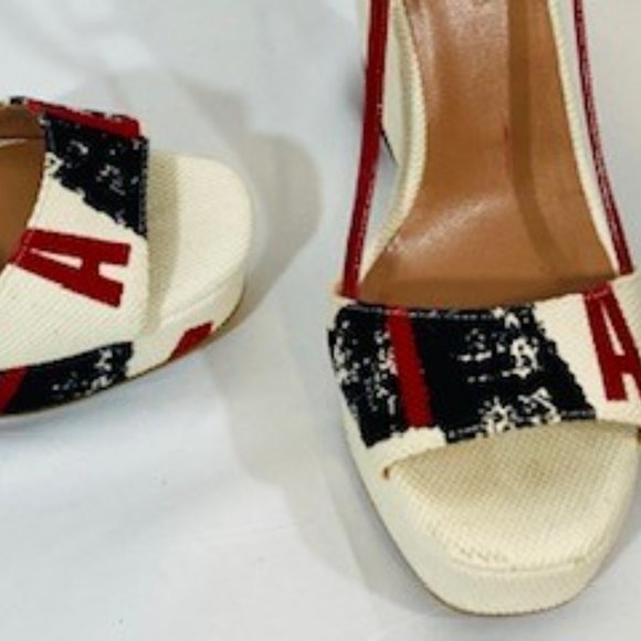 Alaia Wedge heel Sandal - Picture 4 of 10